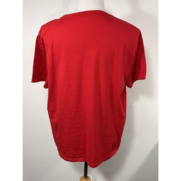 5 Adult XXL Old Navy Graphic Tees Holiday Nature Prints Hello Kitty Peanuts USA - Picture 11 of 15